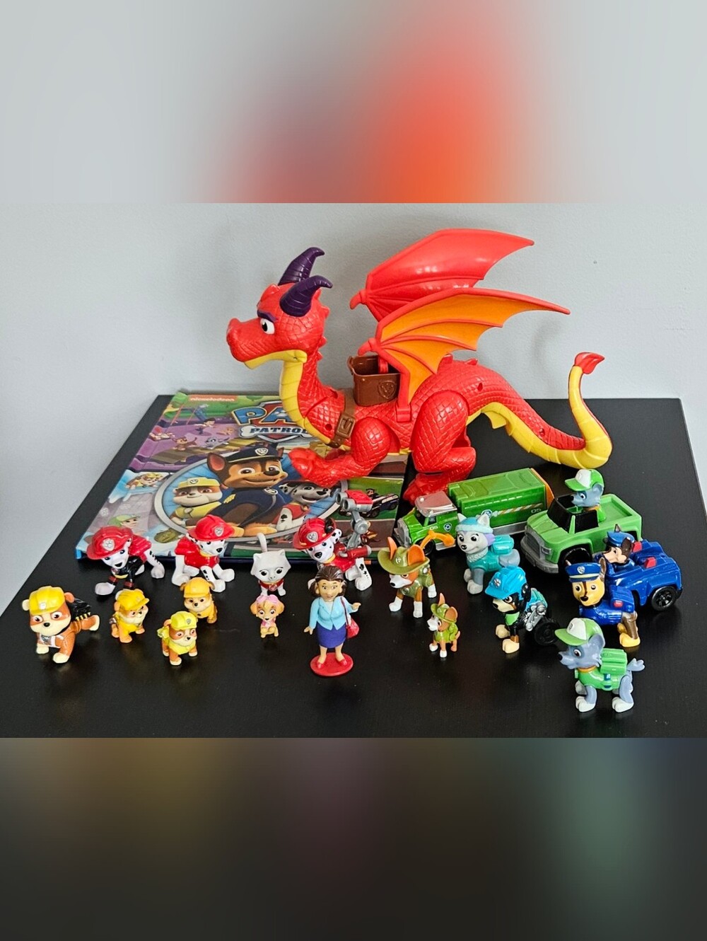 Paw Patrol 21 Piece Bundle Almost Every Item In Very Good Condition - See Photos